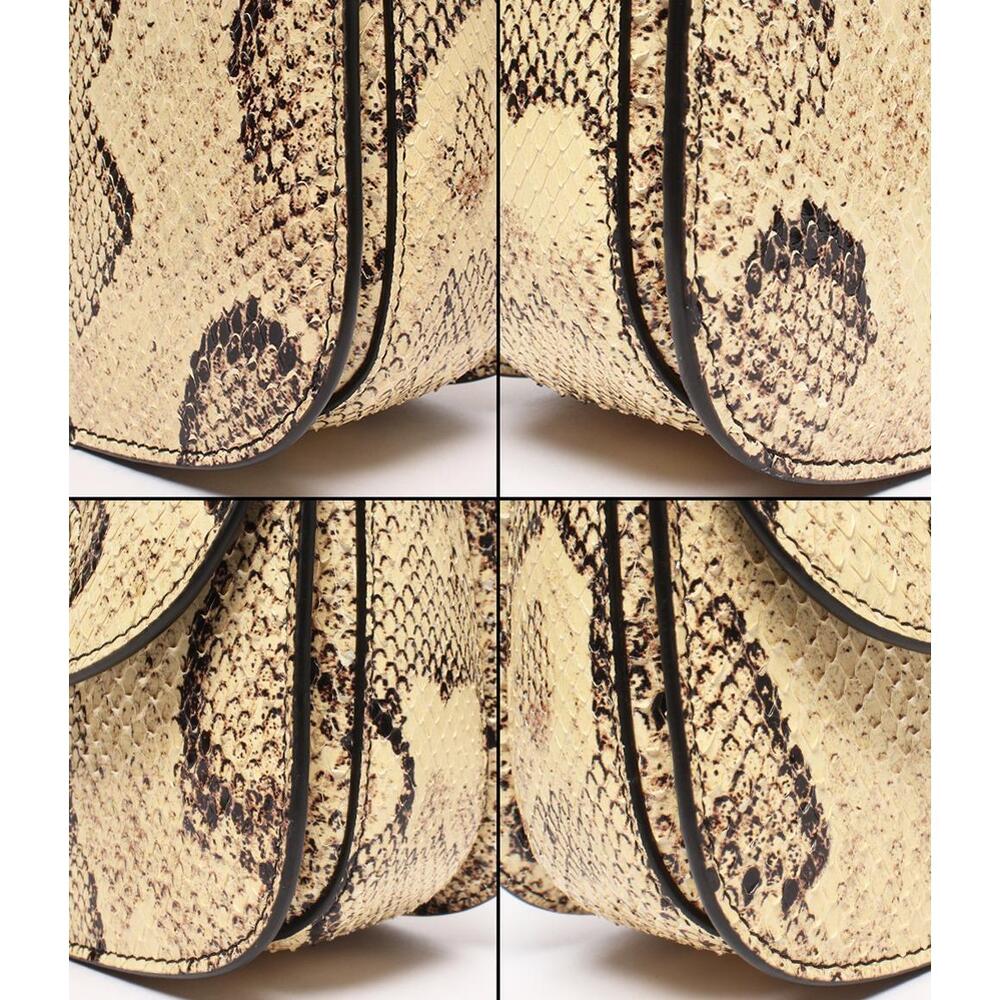 Gucci shoulder bag handbag crossbody python bamboo - Picture 5 of 6
